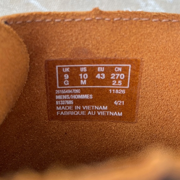 CLARKS DESERT BOOTS / SIZE 10 M / Beeswax Leather - Picture 10 of 12